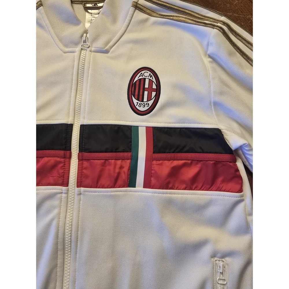 Adidas AC Milan 13/14 Anthem Track Jacket M Blokecore Vintage Retro scoccer - Picture 11 of 11